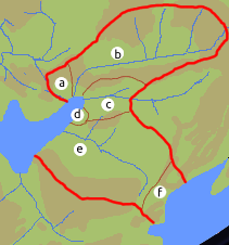 Sketch map of the kingdoms of the Pjaggbah